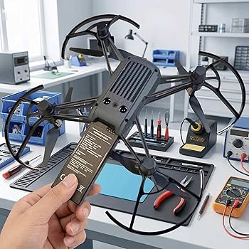 Amazon | Ryze Tech DJI Tello バッテリー用 1100mAh 3個 + USB Speed